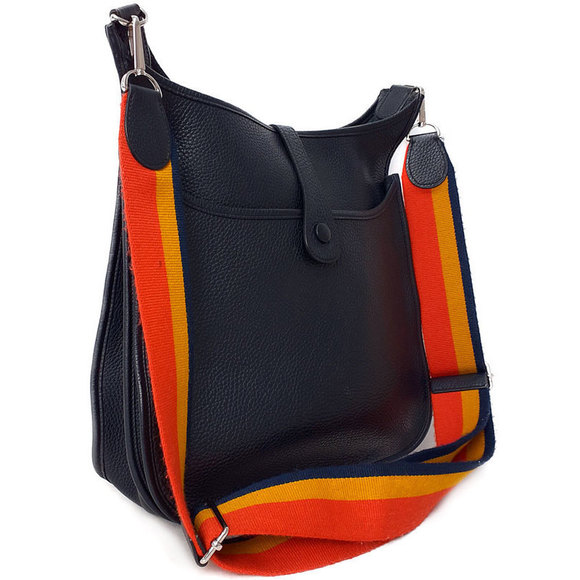 Hermes Evelyn GM 3 Trois Amazon Shoulder Bag Black - Picture 2 of 9